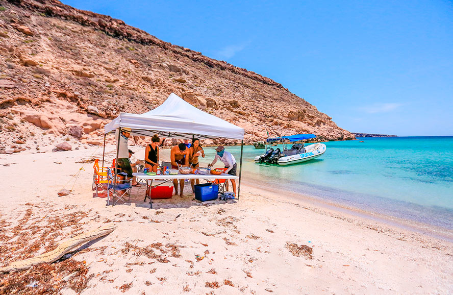Tour isla Espíritu Santo
