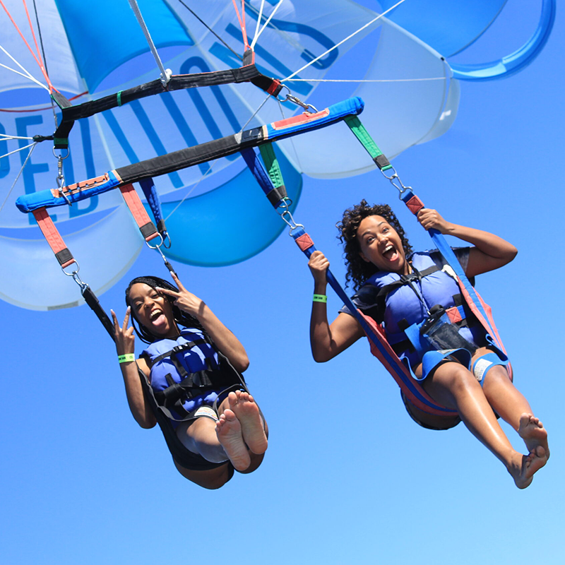 Parasail sobre Los Cabos