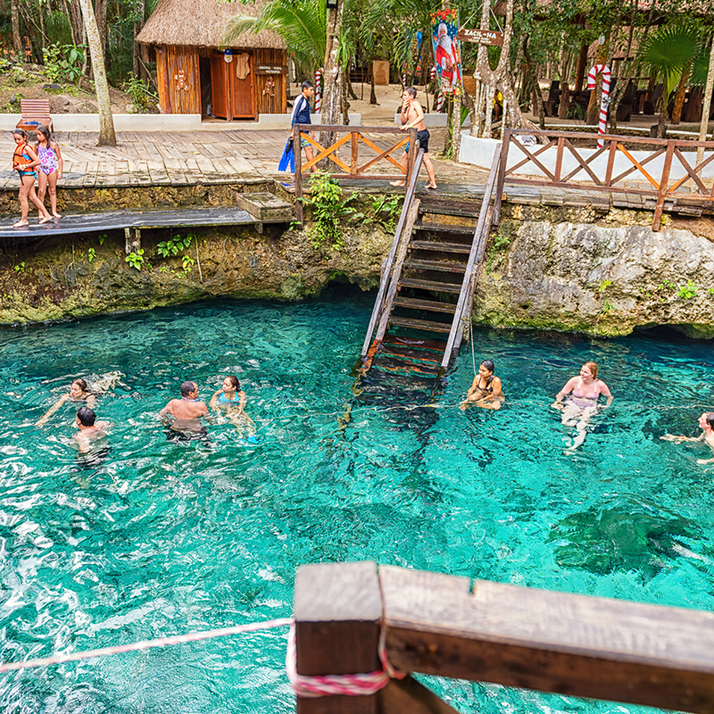 Tulum de aventura 3 Cenotes y 1 Laguna