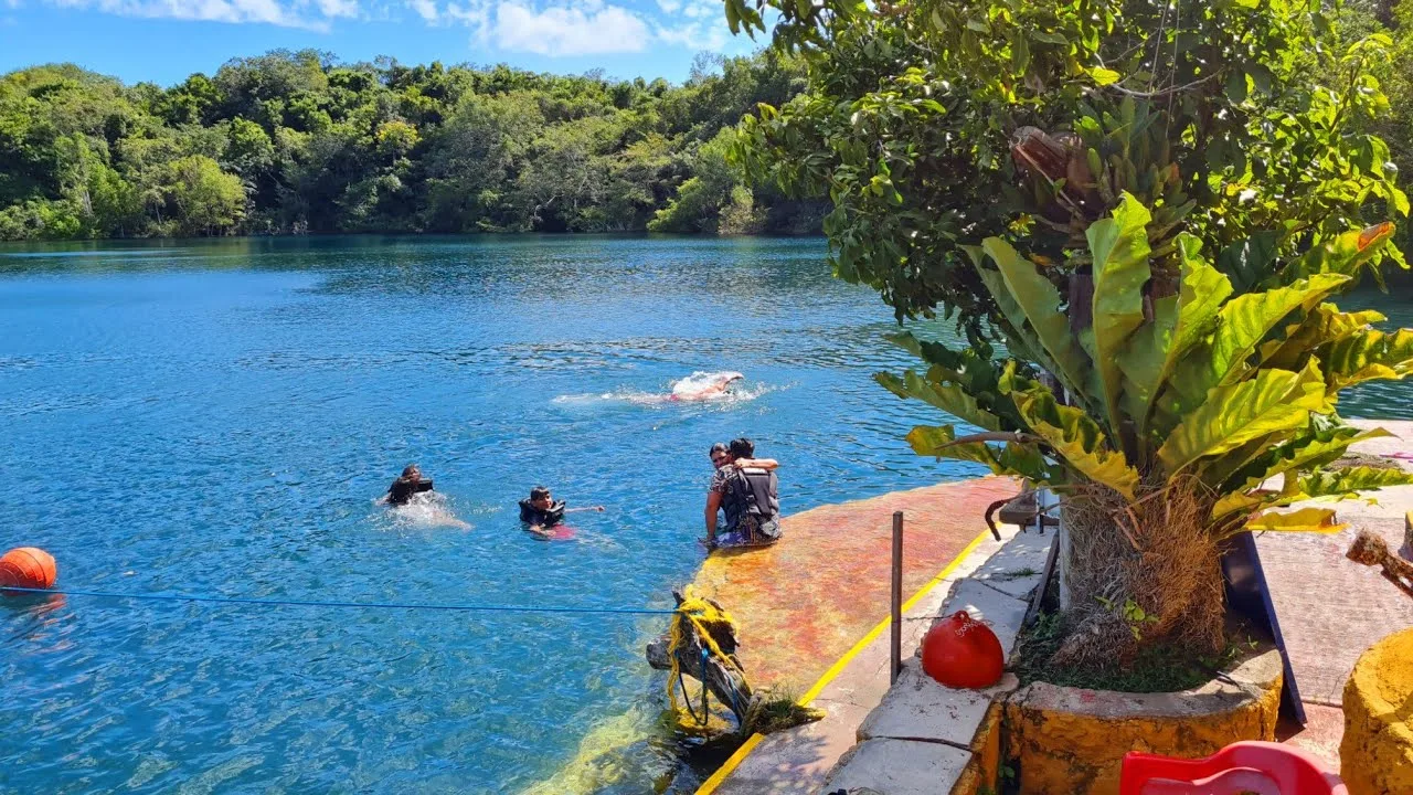 Tour Bacalar Ponton y Cenote Azul