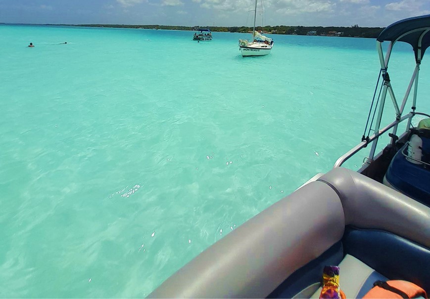 Tour Bacalar Ponton y Cenote Azul