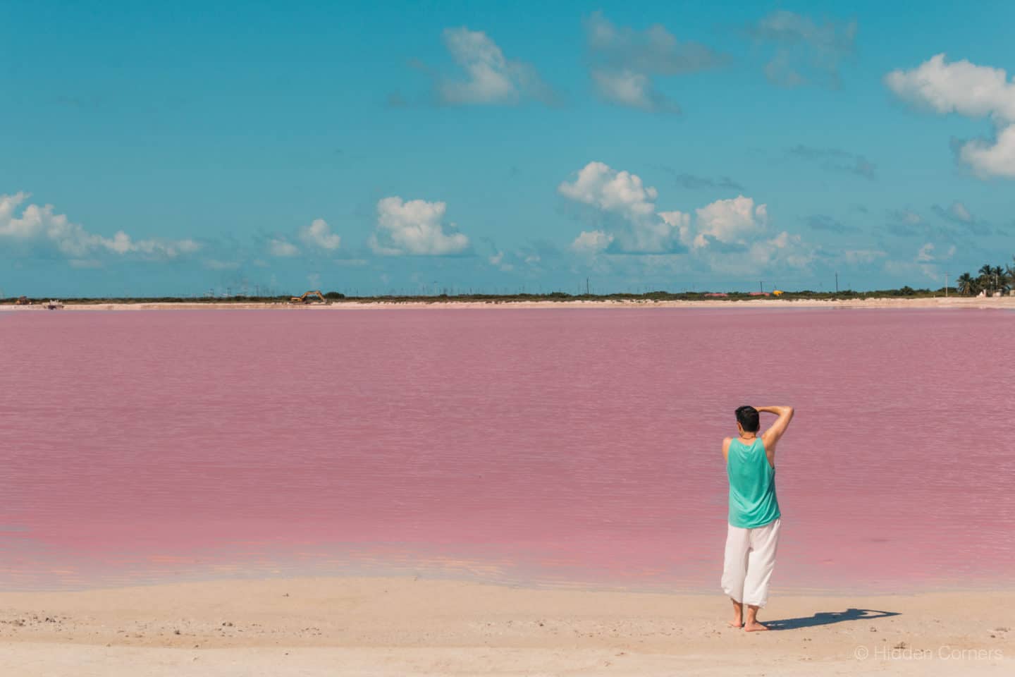 Aventura en Las Coloradas y Playa Cancunito Tour desde Mérida