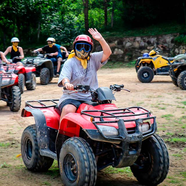Couples ATV Tour Jungle Adventure at Puerto Vallarta