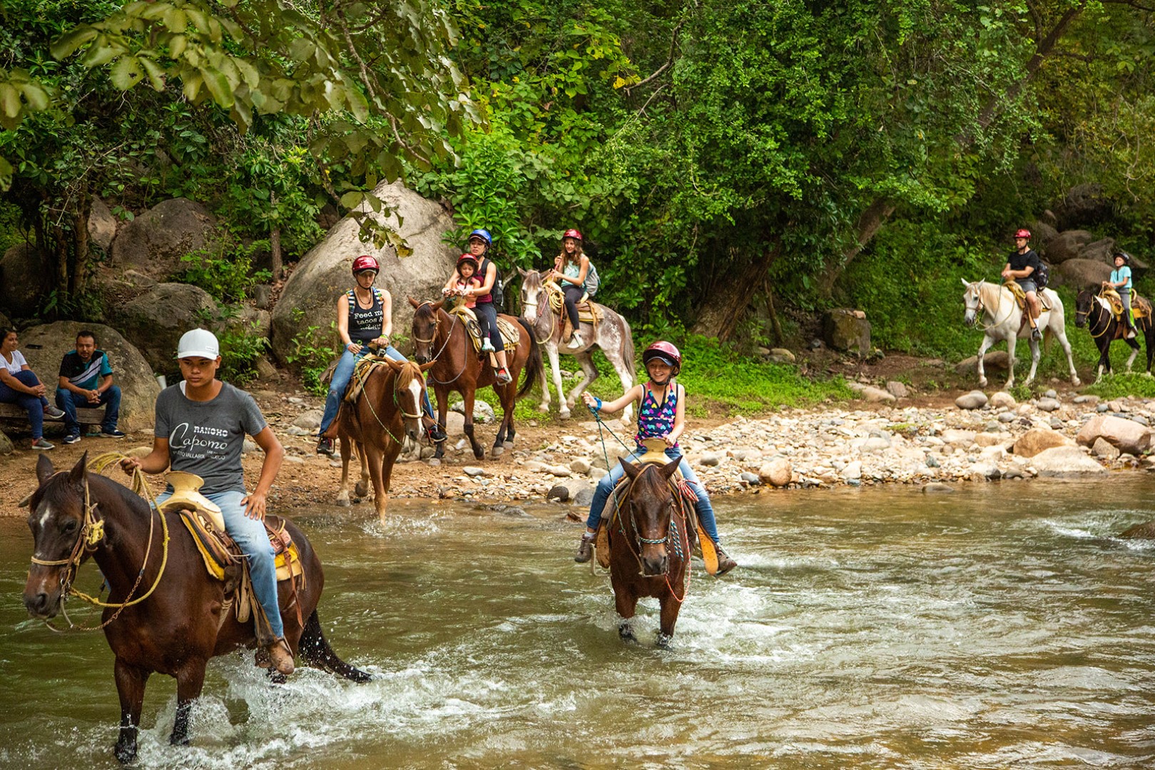 Ziplines, ATV, Horseback ride and Waterfall at Puerto Vallarta