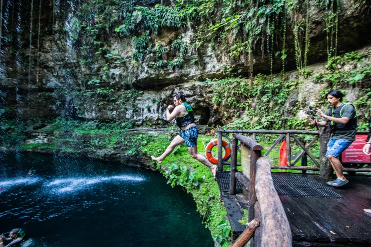 ¡Aventura a  Chichen Itza en el Tren Maya! Cenote Samaal y Pueblo Magico Izamal 