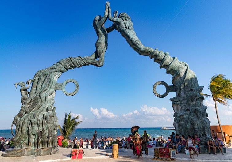 Tour 4x1 Tulum, Coba, Cenote y Playa del Carmen Deluxe