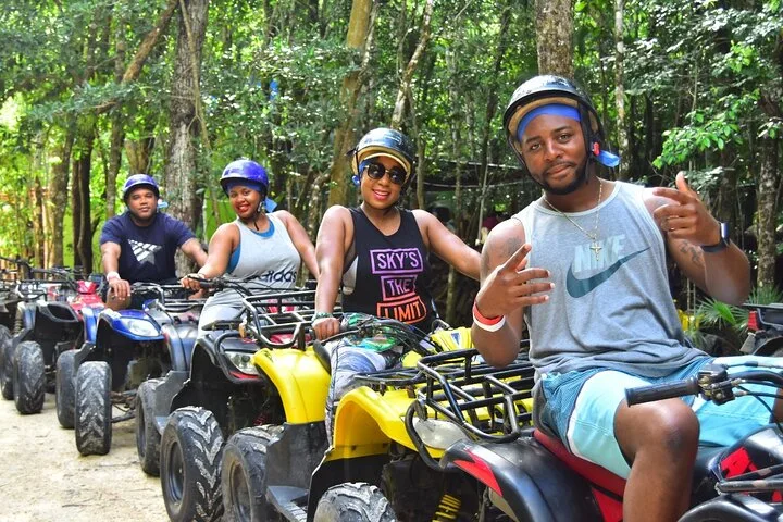 Combo ATV Individual, Tirolesa y Cenote