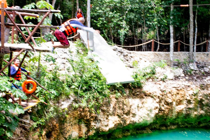 Combo ATV Individual, Tirolesa y Cenote