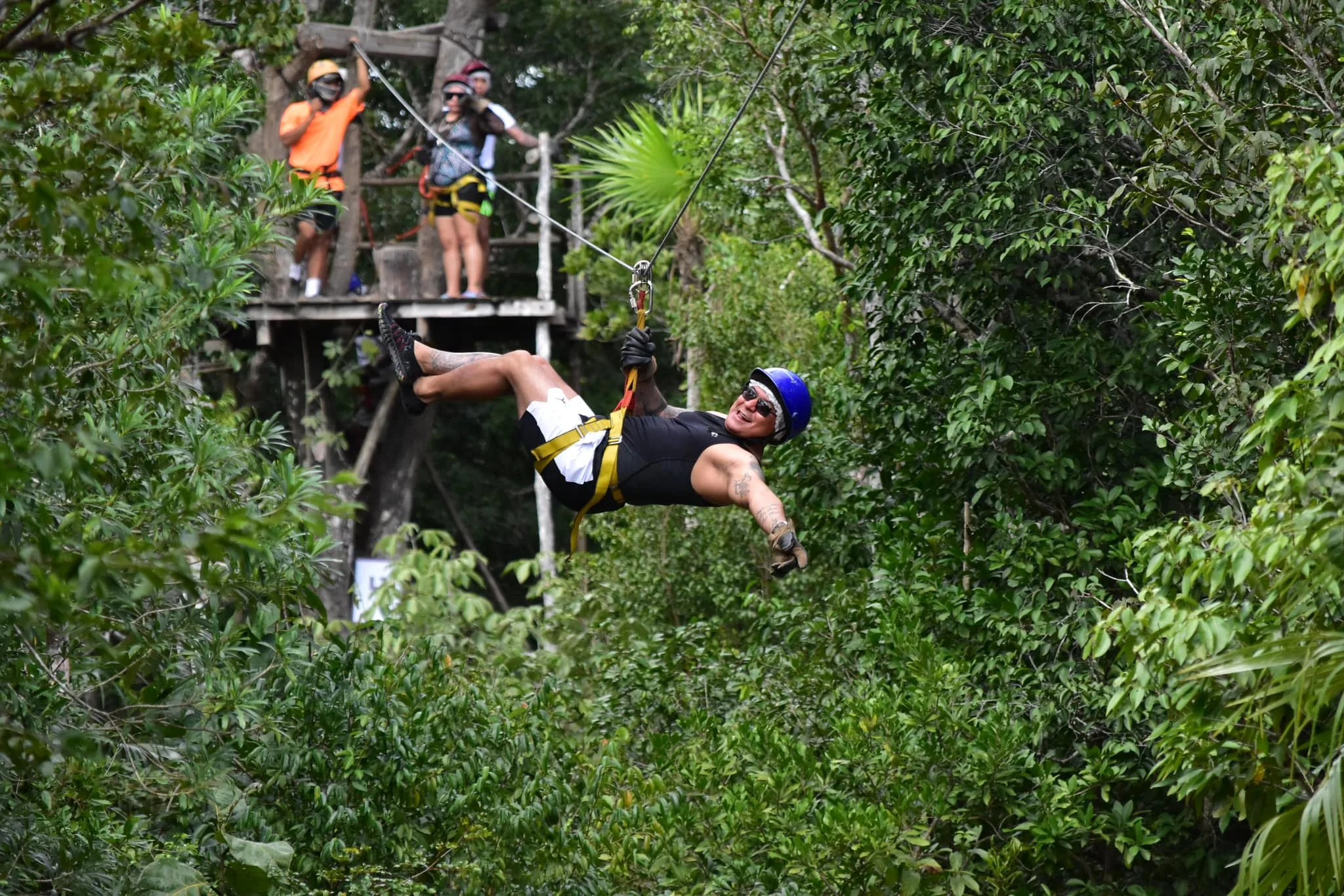Combo 3x1  ATV compartido, Caballos, Tirolesa y Cenote
