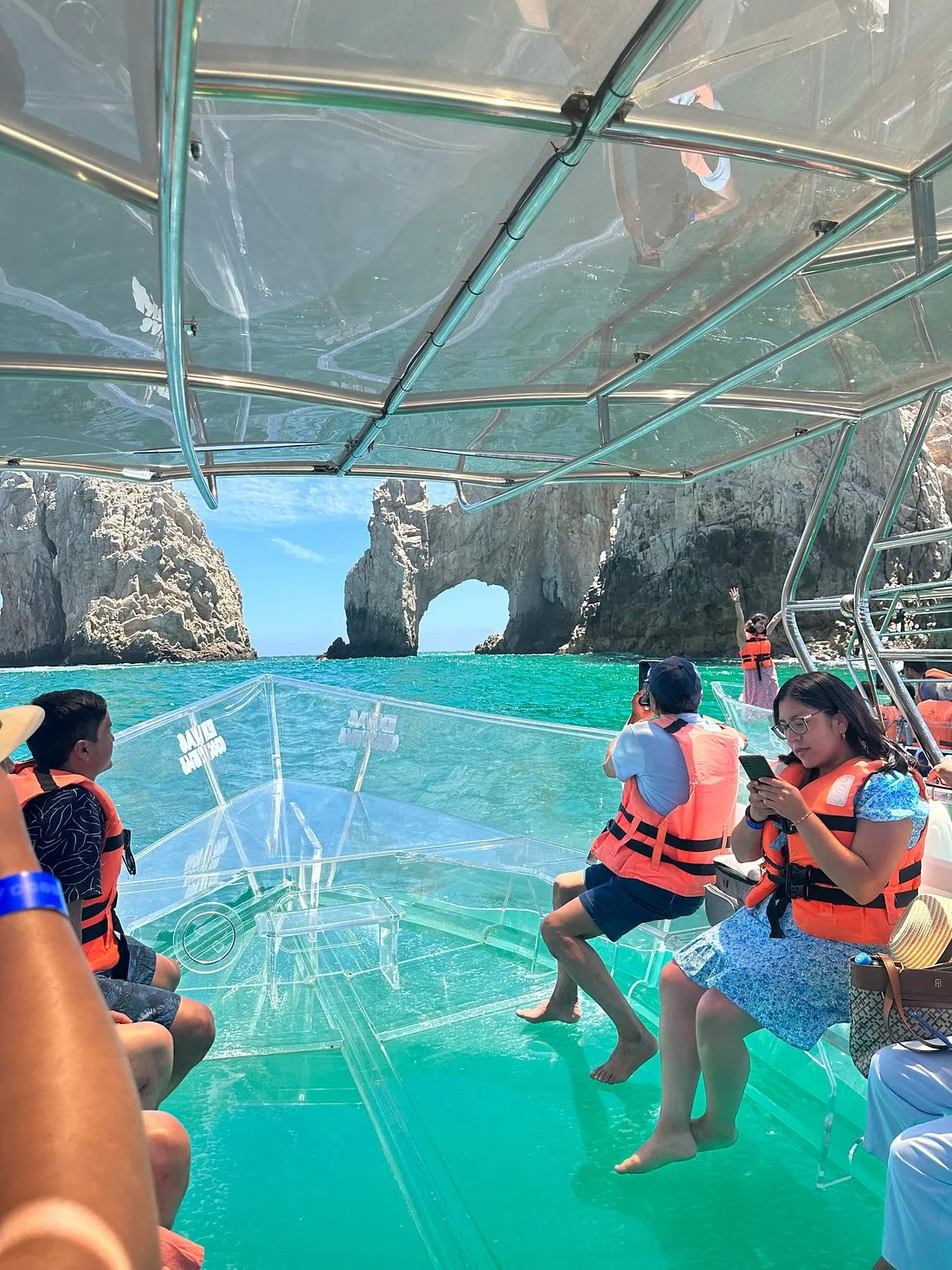 Tour en Los Cabos y paseo en lancha transparente desde La Paz